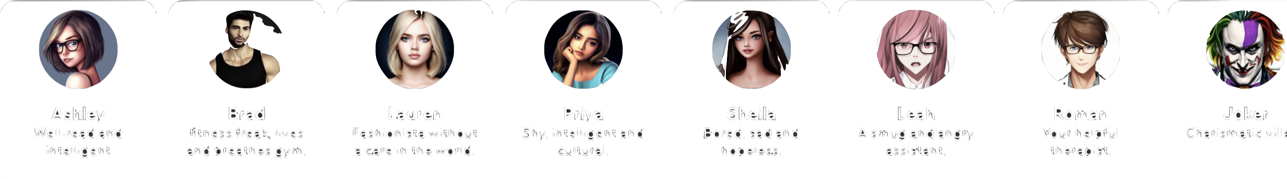 Chat with multiple AI characters!